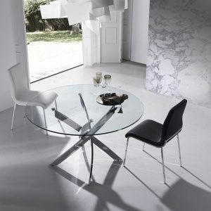 Masa rotunda design modern Veola, 120cm AC-F2133-120 - Img 3