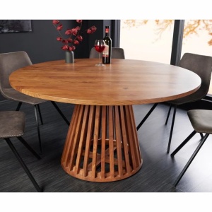 Masa rotunda din lemn de salcam Maison Jade 120cm
