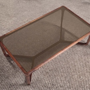Masuta de cafea design LUX Smoked brown - Img 4
