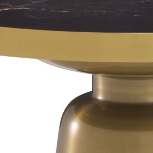 Masuta de cafea design LUX Soren, alama 115542 HZ - Img 3