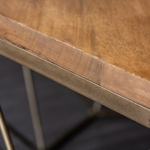 Masuta de cafea design minimalist Diamond 70cm Mango - Img 5
