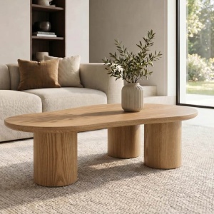 Masuta de cafea ORGANIKO 130cm stejar natur