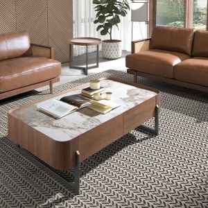 Masuta deosebita design LUX Walnut-Marble - Img 3