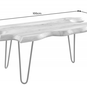 Masuta design industrial vintage Wild 100cm - Img 6