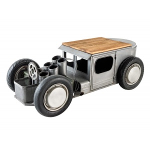 Masuta design unicat cu suport pentru sticle de vin Hot Rod 165cm