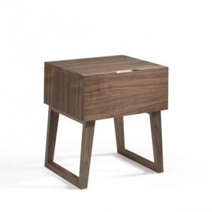 Masuta/ Noptiera eleganta design modern Walnut AC-CP1702-H