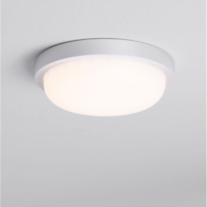 Mini Aplica LED exterior de perete/tavan, IP65, REO alb 244375 universul-luminii.ro