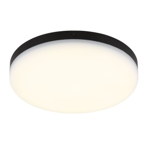 Mini Plafoniera LED design circular MATTHEW negru