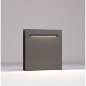 Mini Stalp de exterior LED 3000K, IP67 RECTO H-23cm gri inchis - Img 9