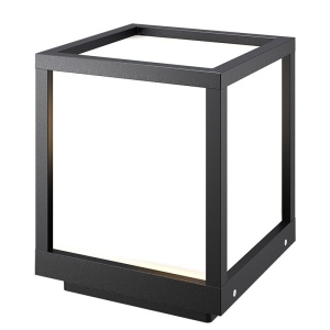 Mini Stalp iluminat exterior IP65 UTAH gri inchis H-19cm, MA-8928