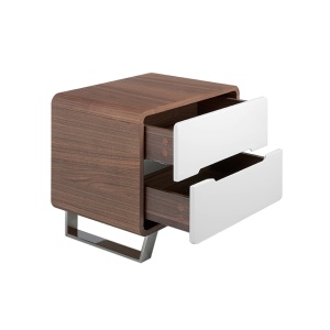 Noptiera cu 2 sertare design elegant Bonni - Img 4