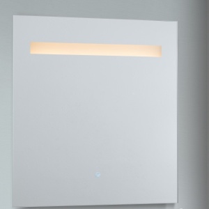Oglinda baie cu iluminat LED dimabil, protectie IP44 Fame 60x65cm 197225 universul-luminii.ro