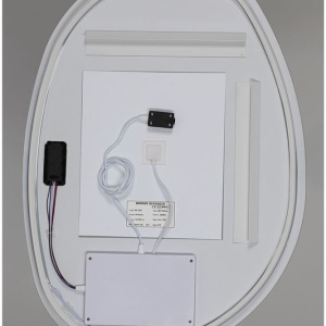 Oglinda cu iluminat LED pentru baie IP44 LORIN 60x85cm - Img 8
