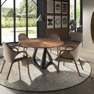 Oglinda de perete cu rama din lemn furniruit Organic walnut - Img 10