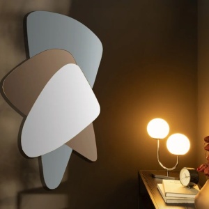 Oglinda de perete decorativa GEOMETRIC I 120cm - Img 2