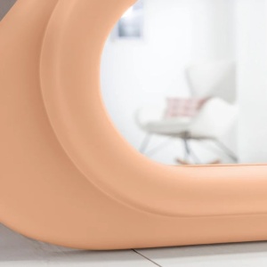Oglinda de perete design modern CURVY 160cm, caisa - Img 3