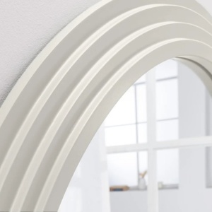 Oglinda de perete design modern Wave 160cm, alb A-45941 VC - Img 8