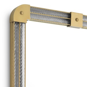 Oglinda decorativa LUX Heracles, alama antica 80x122cm 115429 HZ - Img 3