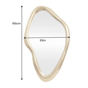 Oglinda decorativa MARQUISE 150cm auriu - Img 4
