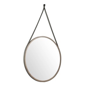 Oglinda decorativa suspendata Alline, 75cm AC-CPMR27-V36-NOGAL - Img 3