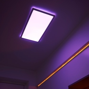 Panou LED CCT si RGB ultra-subtire protectie IP54 Harlow Smart Colour light 220985 universul-luminii.ro