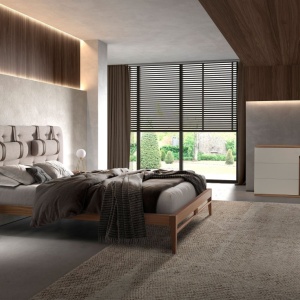 Pat dublu design modern Platin, 160x200cm - Img 8