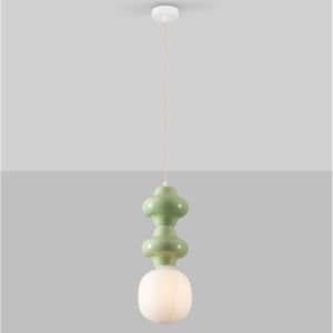 Pendul ceramic design modern CHIC verde 232425 universul-luminii.ro