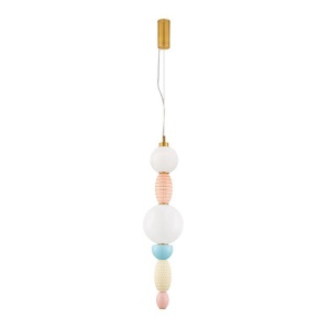 Pendul ceramic design modern LED CLEMENTINE