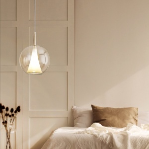 Pendul design decorativ Elsa Bola 1L bronz