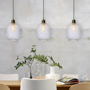 Pendul design decorativ Venice oval, clear 224385 universul-luminii.ro