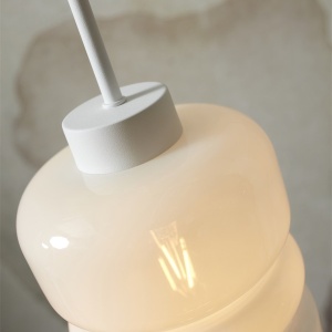 Pendul design decorativ Verona gradient/alb - Img 6