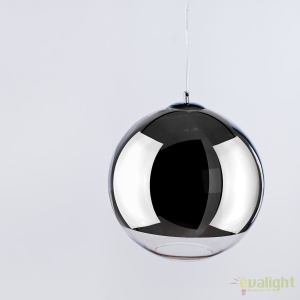 Pendul design modern 35cm Silver Ball 176495 universul-luminii.ro