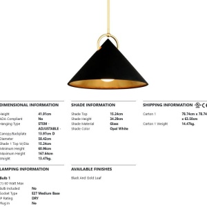 Pendul design modern CHARM small - Img 6