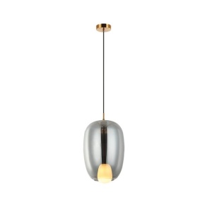 Pendul design modern Finc negru, fumuriu