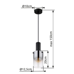 Pendul design modern FLORENTINA 236245 universul-luminii.ro