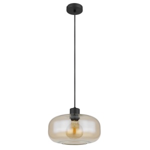 Pendul design modern Giuseppe negru, chihlimbar - Img 3