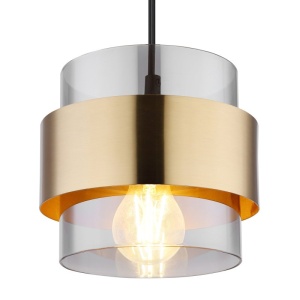 Pendul design modern MILLEY negru, auriu 210495 universul-luminii.ro