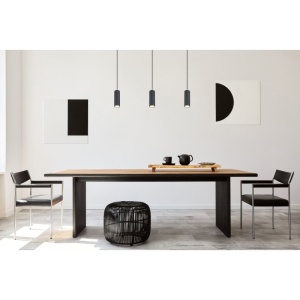 Pendul design modern ROBBY negru 114295 universul-luminii.ro