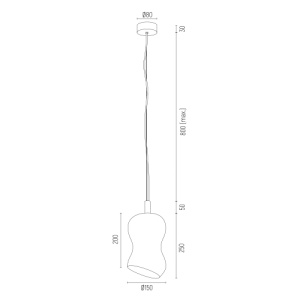 Pendul design modern Salerno alama 108155 universul-luminii.ro