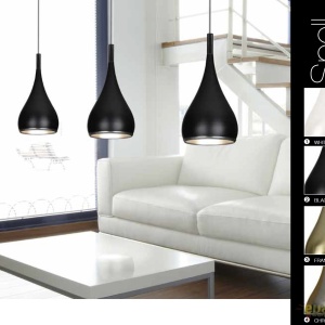 Pendul design modern Spell Black 44115 universul-luminii.ro