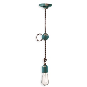 Pendul design retro realizat manual din ceramica VINTAGE 216515 universul-luminii.ro