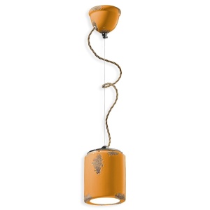 Pendul design retro realizat manual din ceramica VINTAGE 216535 universul-luminii.ro