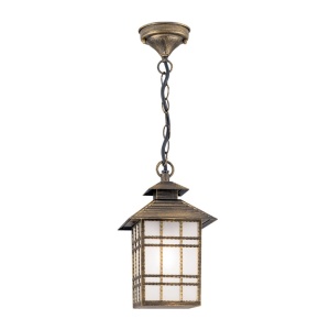 Pendul exterior stil clasic IP44 Kiko AL 11-1116/1 Patina OR - Img 6
