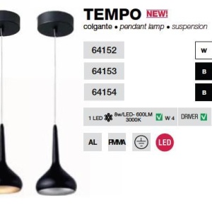 Pendul inaltime reglabila, LED Tempo 64152 - Img 4