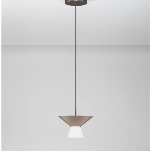 Pendul LED decorativ BARIS Nut Brown 22cm - Img 3