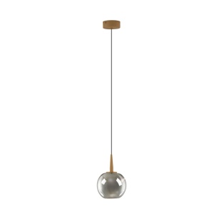 Pendul LED design decorativ ANDROMEDA auriu/crom - Img 7