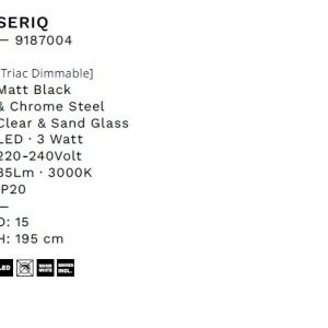 Pendul LED design decorativ SERIQ - Img 7