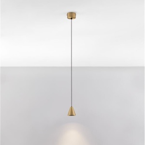Pendul LED design minimalist IRMOS auriu - Img 4
