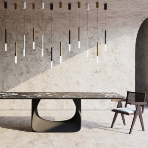 Pendul LED design minimalista Pro Shade auriu - Img 2