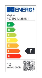Pendul LED iluminat design tehnic FOCUS D-5,2cm alb 227445 universul-luminii.ro
